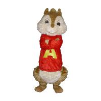 Alvin Chipmunks Mascot Costume,Baby Smurf Mascot Costume,Big Yellow ...