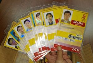 Laser Id Card Hologram Overlay, Laser Certificate Card Overlay