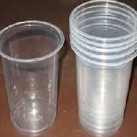 Packwell Transparent 250ml Plastic Cup, for Office