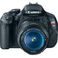 Canon Eos Rebel T3i 18.0 Mp Digital Slr Camera, Ef-s 18-55mm is Ii Lens