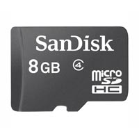 8GB Sandisk Memory Card