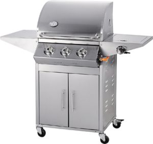 Three Burner Gas Bbq With Side Burner