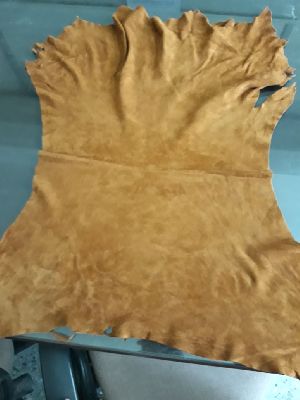 Tan Suede Buffalo Leather at Rs 45/square feet, स्वेड चमड़े का कपड़ा in  Kanpur