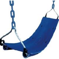 Blue Belted Safety Seat