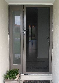 aluminium security door