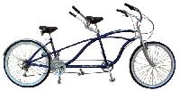 Two Wheelbikes Tandem Beach Cruiser Bicycle
