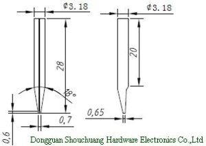 Heater Tip, Hotbar Thermode Tip