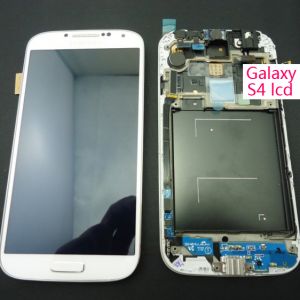 Mobile Phone LCD For Samsung Galaxy S4 I9500 With Digitizer Touch Screen With Frame
