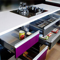 Island Stainless Steel Modular Kitchen