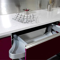 Stainless Steel Kitchen Drawers