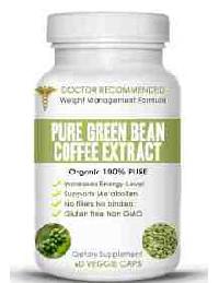 Pure Green Coffee Bean Extract Capsules