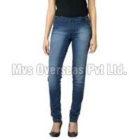 Ladies Denim Leggings