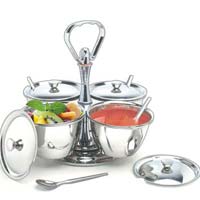 Relish Revolable Pickle Stand