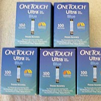One Touch Ultra 100's Test Strips