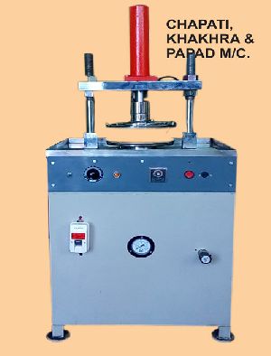 Chapati khakhra papad pressing machine