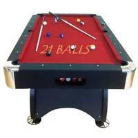 21 BALLS AMERICAN POOL TABLE IC1