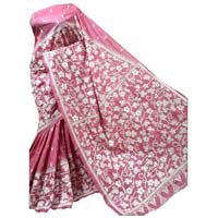 Stitched Silk Kantha Sarees