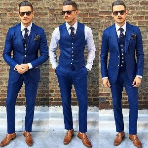 Royal Blue Mens Suit