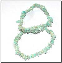 Amazonite Chip Bracelets