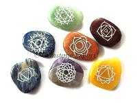 Engraved Chakra Set