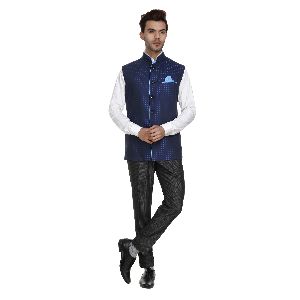 Mens Blue Waistcoats