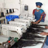 VIRGIN INDIAN  HAIR MACHINE WEFT