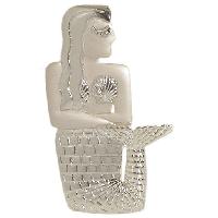 Art Deco Egyptian Style Mermaid Pin