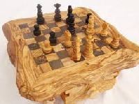 carved wooden chess sets