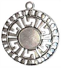 Silver Plated Copper Pendant
