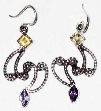 GE-02 gemstone earrings
