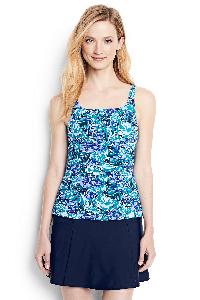 Shaping Underwire Scoop Tankini Top