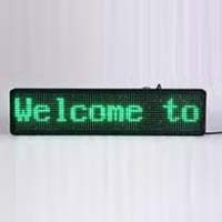 LED Moving Message Display Unit