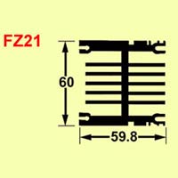 Extruded Heat Sink