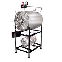 Horizontal Autoclave High Pressure Cylindrical Steam Sterilizer