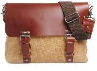 Handmade Cotton Leather Bags