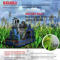 Steam Turbine for Sugar Plants