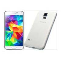 Samsung Galaxy S5 Shimmery White Mobile Phone