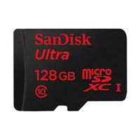 SanDisk Micro SD 128 GB Class 10 Ultra Card
