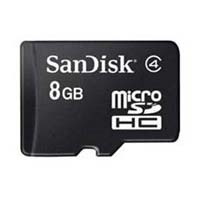 SanDisk Micro SD 8 GB Class 4 Card