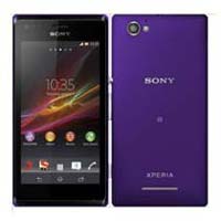 Sony Xperia M Dual Purple Mobile Phone