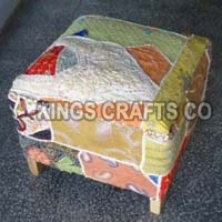 Patch Worked Stool