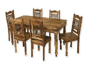 Wooden Dining Table Set