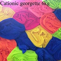 Cationic Georgette Fabric