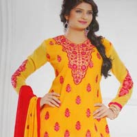 Fancy Viscose Stripe Regular Collar Ladies Designer Pakistani