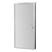 stainless steel flush door