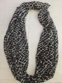 Polyester Printed Infinity Scarf (FN-ISF-107)