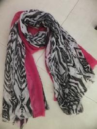 polyester printed scarf