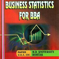 Business Statistics for BBA(MDU)