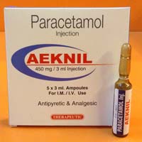 Aeknil Injection Aeknil Injection Paracetamol Injection 