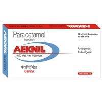 Aeknil Injection ( Paracetamol Injection)